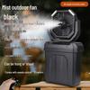 Yiluke X18 Portable USB Camping Fan with LED Light & Misting