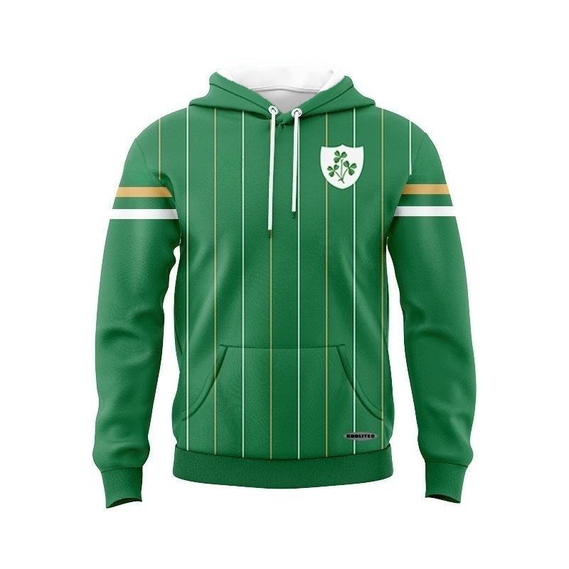 2025 3D Printed St. Patrick's Day Shamrock Hoodie for Men & Women