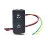 1Pc Car LED Light DRL Power Horn Mirror Heating Garage Door Double Switch For Toyota Land Cruiser Prado 120 FJ CRUISE LC76
