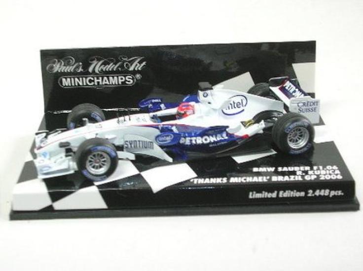 

PMA BMW THANKS MICHAEL Completed product 1/43 F1.06 #17