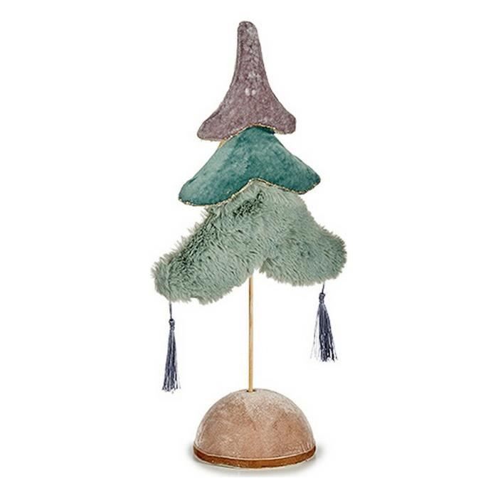 Sapin de Noël - Multicolore - 12 x 43 x 22 cm - Bois Argenté - Décoration Élégante - Intérieur pur