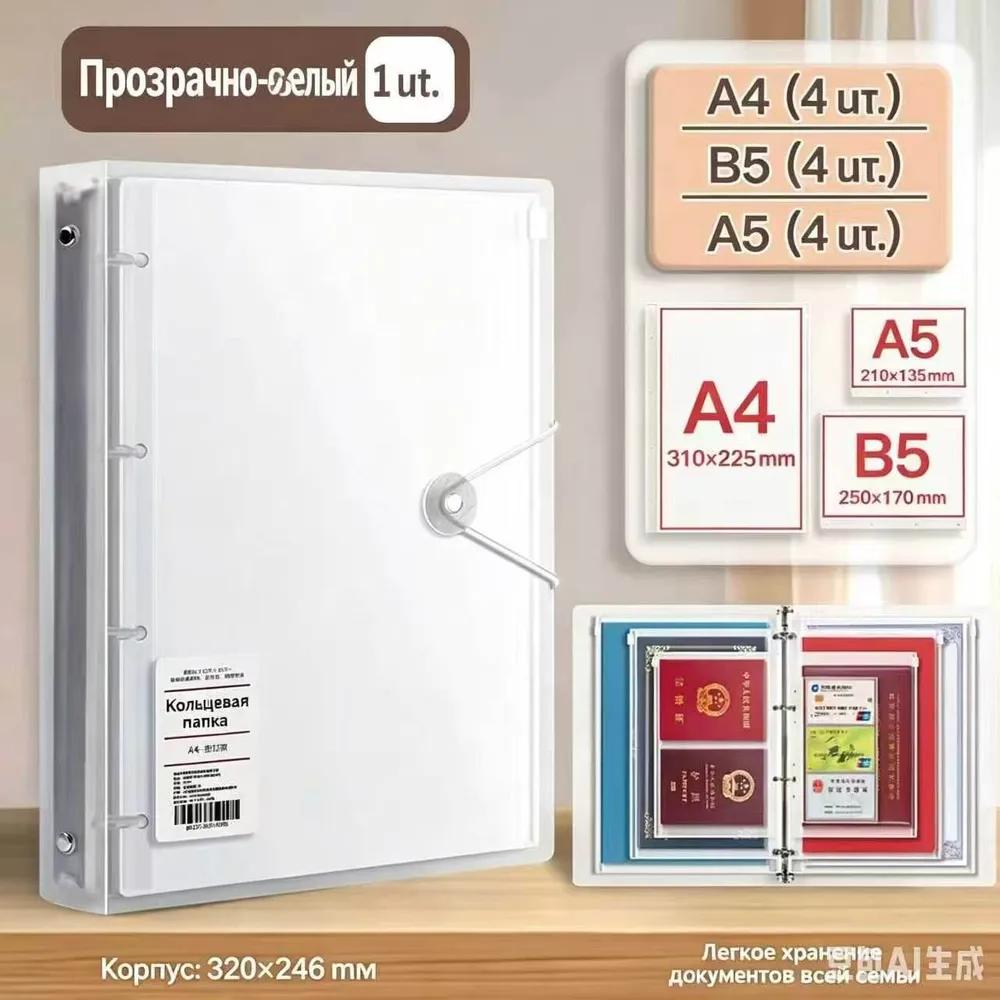 Folder organizer for documents, family