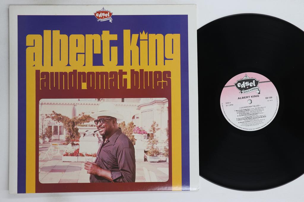 LP Record ALBERT KING - Laundromat Blues ED130 EDSEL 1984 UK Blues Used