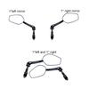 Handlebar Reflector Rear View Mirror Mountain Bike Electrical Bike Wide\-Range Adjustable Angles Mirror