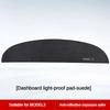 Model3 Highland 2025 Suede interior Accessories For Tesla Model 3 Y 2025 Dashboard Panel Pad Dash Board Sunshade Protector Cover