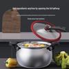 San Jiaolong 304 Stainless Steel Micropressure Cooker