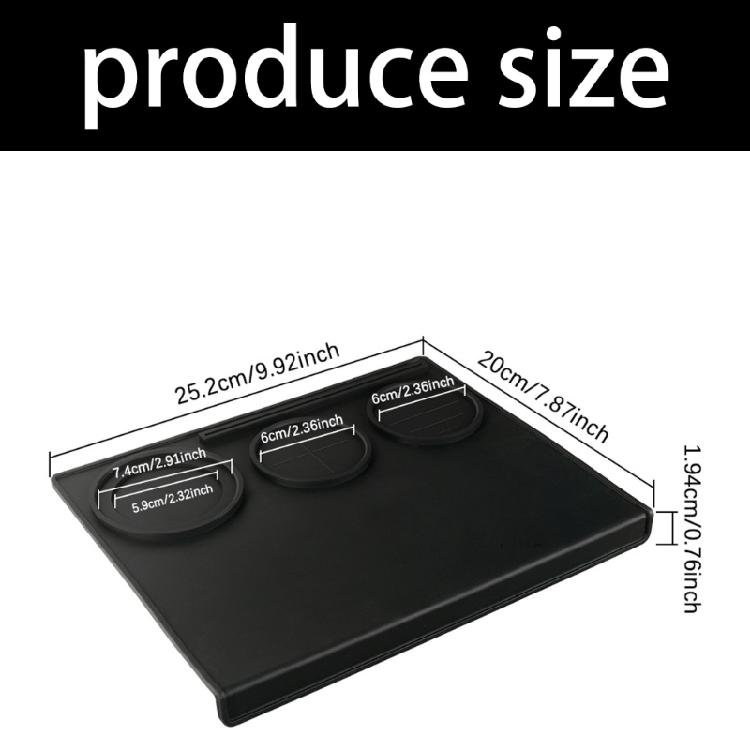 Silicone Espresso Tamper Pad Coffee Press Mat Easy to Clean Silicone Coffee Accessory Perfect for Coffee Brewing Use