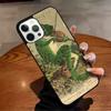 Vintage Retro Frog Mushrooms Phone Case For iPhone 17 Air 16 15 14 13 12 11 Pro Max Max Plus Bumper Case Cover