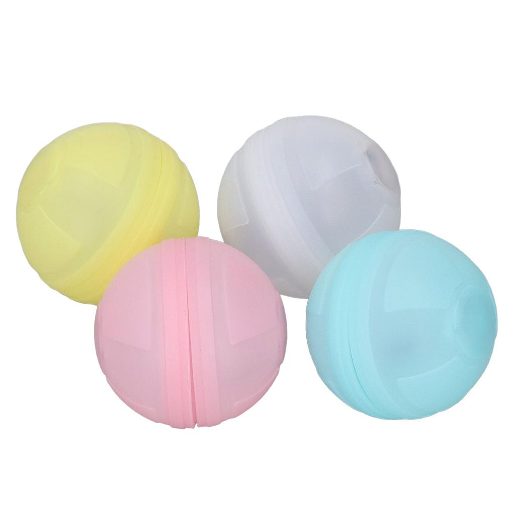 4pcs Water Fill Ball Toys Light Up Soft Self Sealing Splash Water Fill Balls for Kids Adults