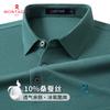Montagut Men's Silk Blend Cool Short Sleeve Polo Shirt