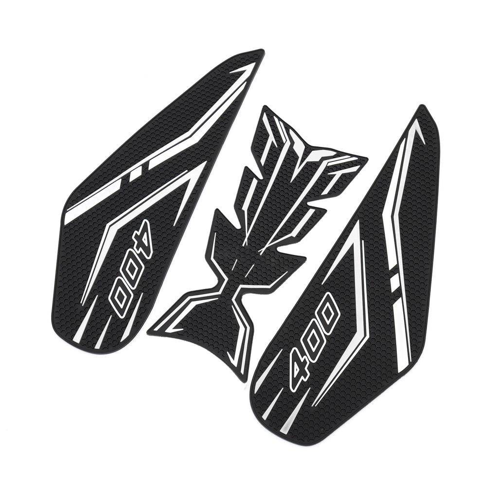 AFNCX Motorcycle Gas Oil Tank Pad Protector Anti Slip Scratch proof Knee Grip Traction Side Pads Replacement for