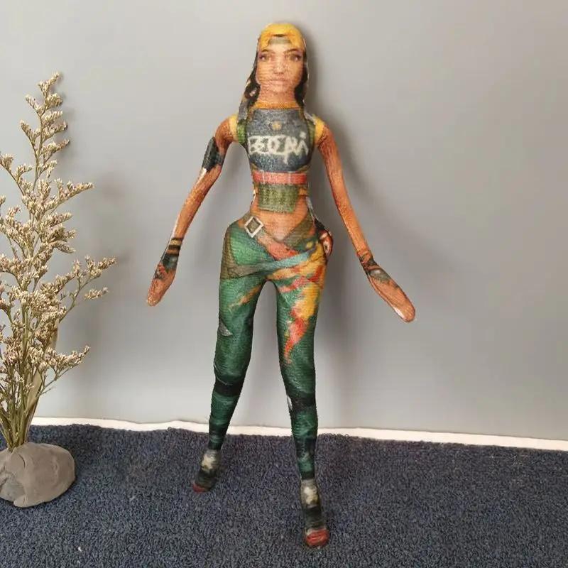 25cm Valorant Action Model Toy Flexible Poseable Character Creative Collection Gift for Fans Desk Decoration