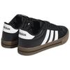 Adidas Daily 4.0 Slip Resistant Abrasion Resistant Low top Skateboard Shoes Unisex Black KH8001