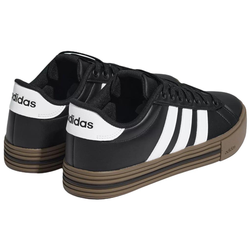 Adidas Daily 4.0 Slip Resistant Abrasion Resistant Low top Skateboard Shoes Unisex Black KH8001