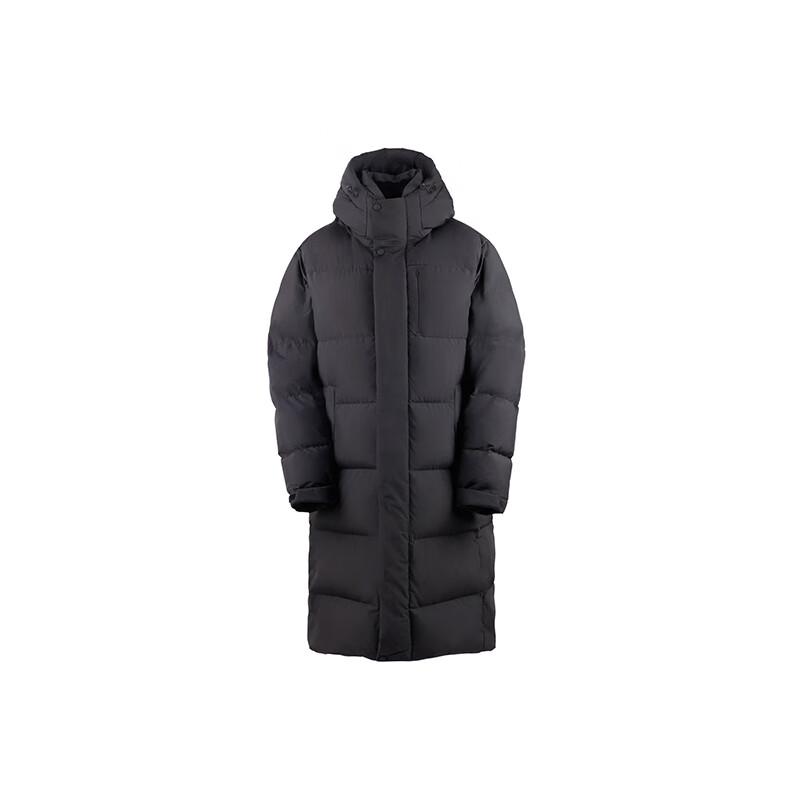 

CHANSUNRUN Зимняя длинная куртка с капюшоном на утином пуху XL