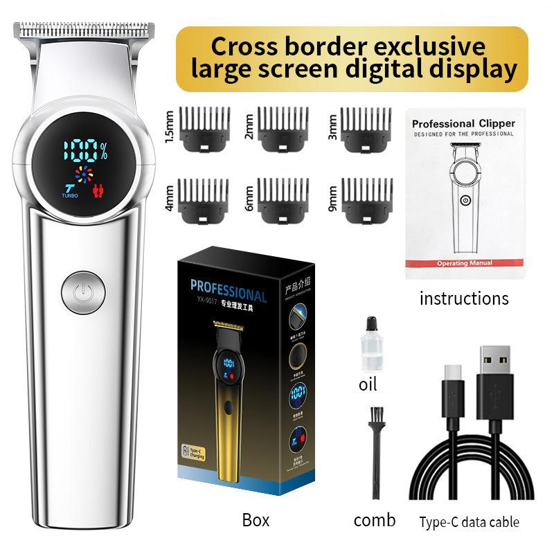 New Electric Professional Barber Cutters Shaving Hair Tools Hair Salon Special Electric Clipper Carving Hair Clipper