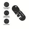 4-in-1 Portable Tungsten Steel Knife Sharpener with Sharpening Rod