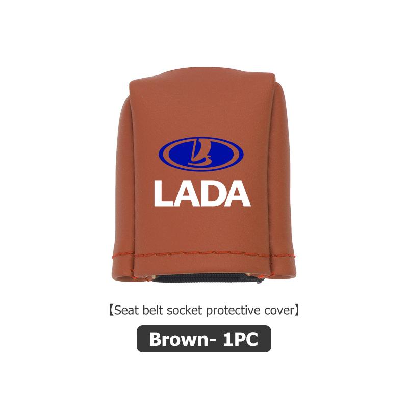 For Lada Car Seat Belt Buckle Protective Cover Safety Belt Plug Clip Case Vesta Granta Vesta Niva 4X4 Largus Vaz Samara 2110