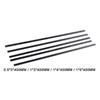 5x Carbon Fiber Strips High Strength Wear Resistance Carbon Fiber Rods for Model Aircraft RC Planes Radio Controlled Vehicles
