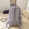 Bamboo Printed Backpack Junior High School Student Schoolbag Lightweight Large Capacity Backpack