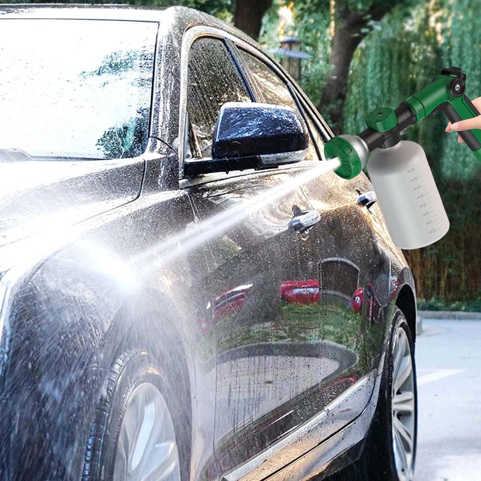 

Foam Sprayer High-pressure Sprayer Nozzle Dog Shower Sprayer Plants Watering Car Detailing Washing Anti-Back flow CN