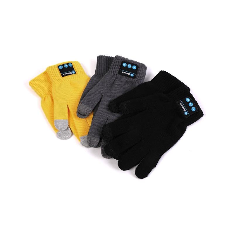 Thick and Warm Touch Screen Bluetooth Gloves That Can Be Used for Answering Calls and Music Players