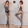 Fishnet Bodysuit Women Plus Size Lingerie Sexy Crotchless Tights BodyStockings Erotic Mesh Teddies Underwear Xxxxl Body Stocking