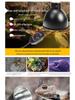 Turtle Basking Reptile Lamp: Adjustable Heat-Resistant Sun Lamp Cover with Focused Light and Heat Control
