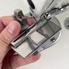 Metal Sewing Machine Presser Foot Adjustable Width Webbing Stitching Presser Foot For Heavy Duty Fabric Crafting Project