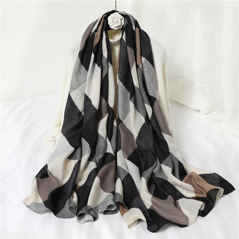 Warm And Cozy Women Cotton Scarf Stay Stylishly Warm In Soft And Breathable Accessory Lightweight