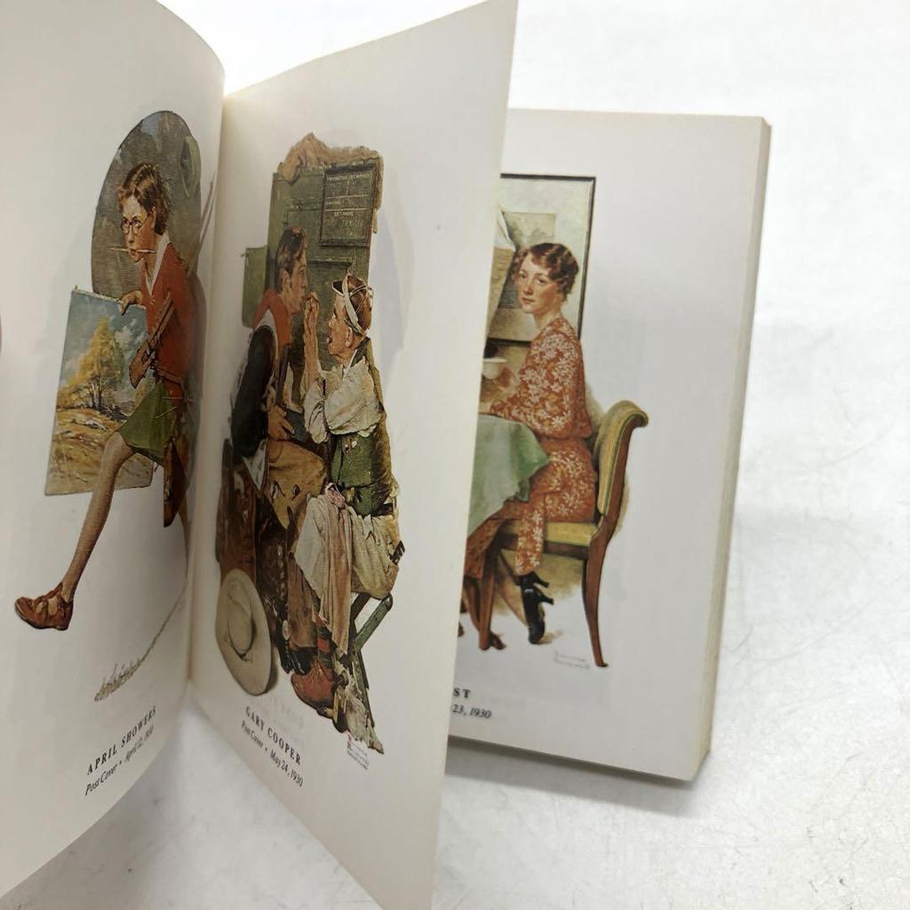 [USED] Norman Rockwell 332 MAGAZINE COVERS Mini Art Book