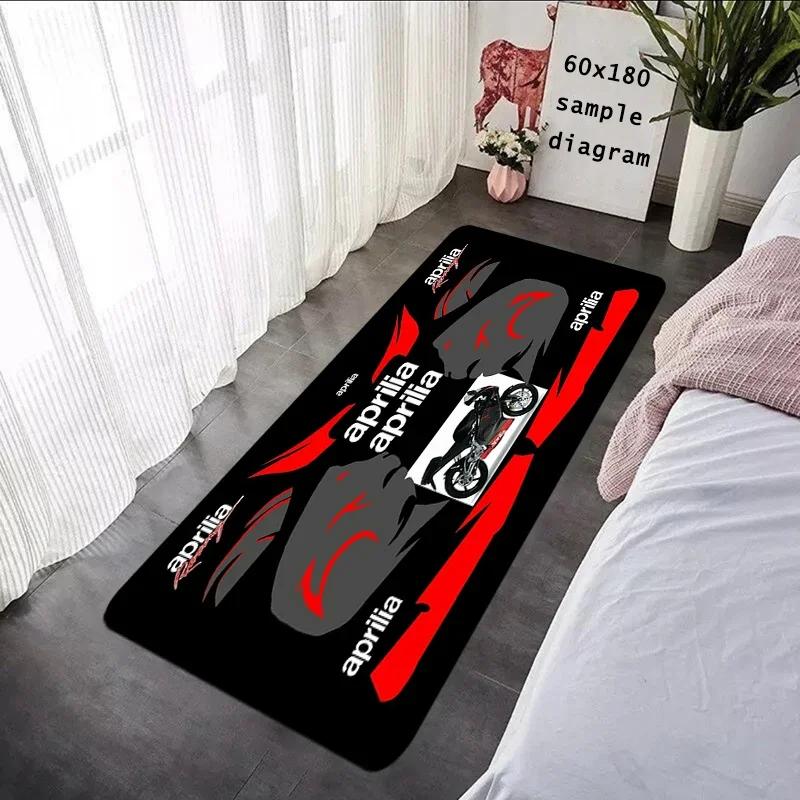 Living Room Rugs A-Aprilia Motorcycle Carpets Entrance Doormat Floor Mats Carpet Anti Slip Mat Home Rugs Kitchen Hallway Decor