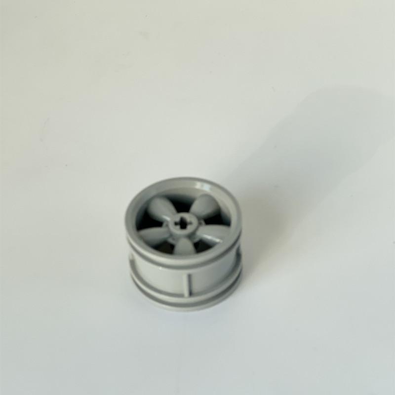 

Rainbow Pig MOC 42716 Wheel 30 x 20 5-Spoke with No Pin Holes Brick Building Block Particle DIY Kid Brain Toy Birthday Gift світло-сірого кольору