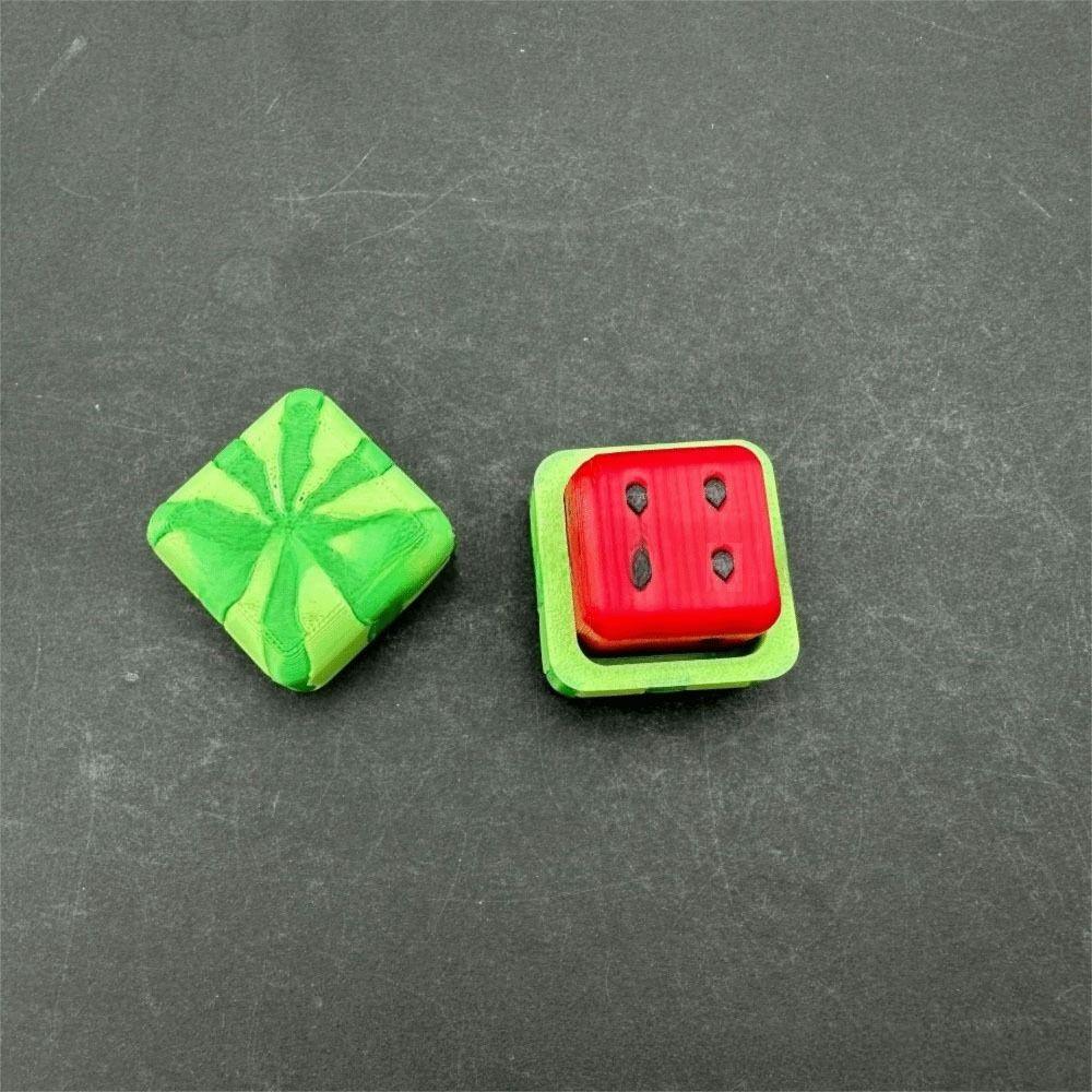 Cute Funny Number Watermelon Dice Square Bar Game Dice Creative Summer Breeze Dice Home Decoration
