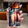 Fashion Night Owl Pattern Phone Case For Xiaomi 17 Pro Xiaomi 17 Pro Max Transparent TPU Soft Cover Shockproof Couple Shell