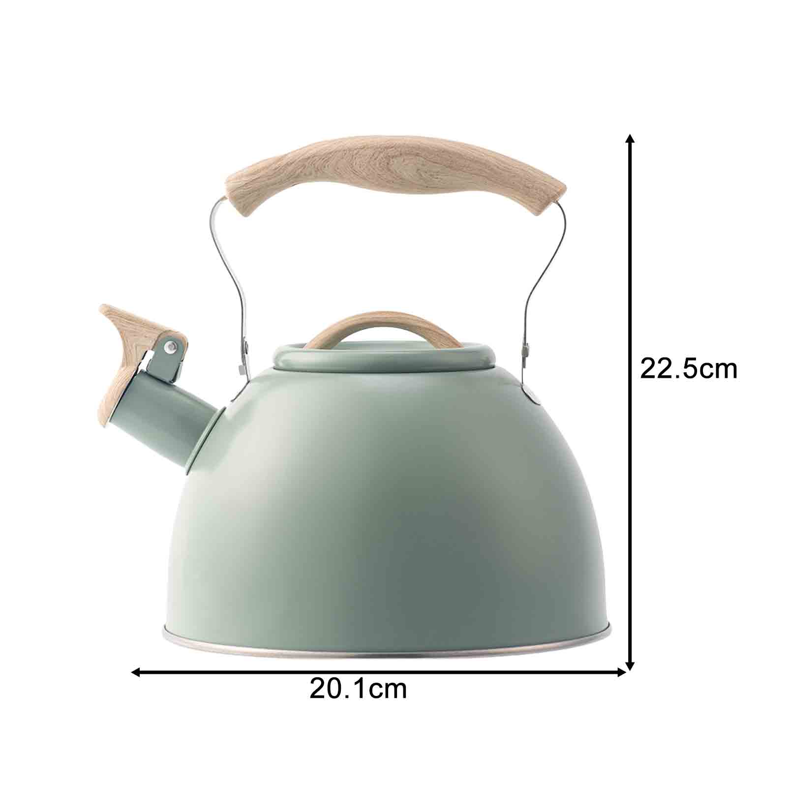 Чайник из нержавеющей стали со свистком — фото 4