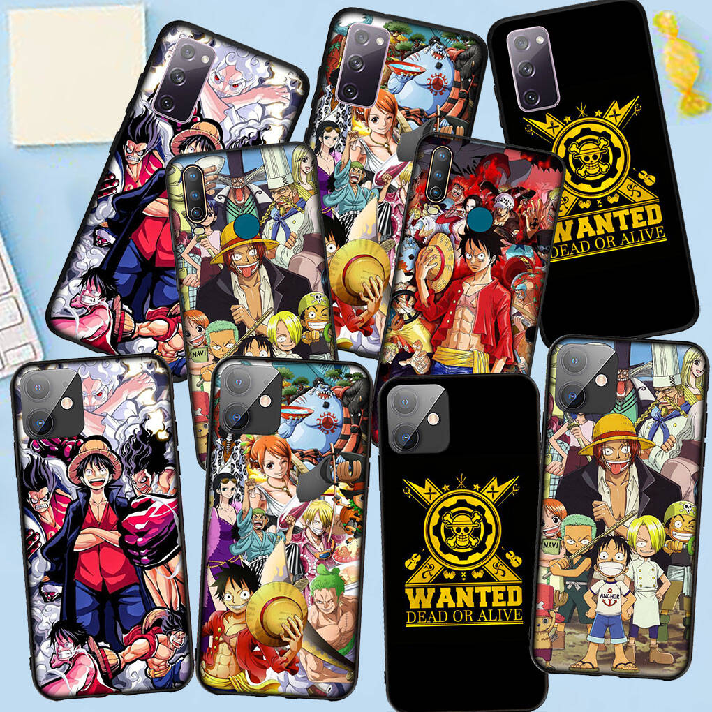 Phone Case for iPhone 17 15 16 Plus X Redmi Note 14 12 11 13 Pro Max Huawei P30 P20 Lite Y9 OPPO A60 A40 A80 A18 A16 A54 Poster One Piece Luffy Cover