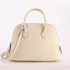 Cowhide Shell Bag, A Niche High-end Bowling Bag, A Mini Hand-held Single-shoulder Crossbody Women's Bag