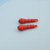 High-Content Cinnabar Buddha Calligraphy Brush Pendant