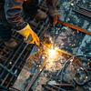 Color Steel Tiles Green Skin Welding Rod Low Melting Quick Welding Rod  for Galvanized Pipe Repair