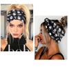 1 Stück Mode Rutschfestes Punk Stirnband Totenkopfmuster Stirnband Halloween Kopfschmuck Geknotetes Haarband Haarstyling-Accessoires