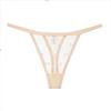Sports yoga women's sexy coquettish lace panties women's mesh seamless panties European and American large-size T-pants