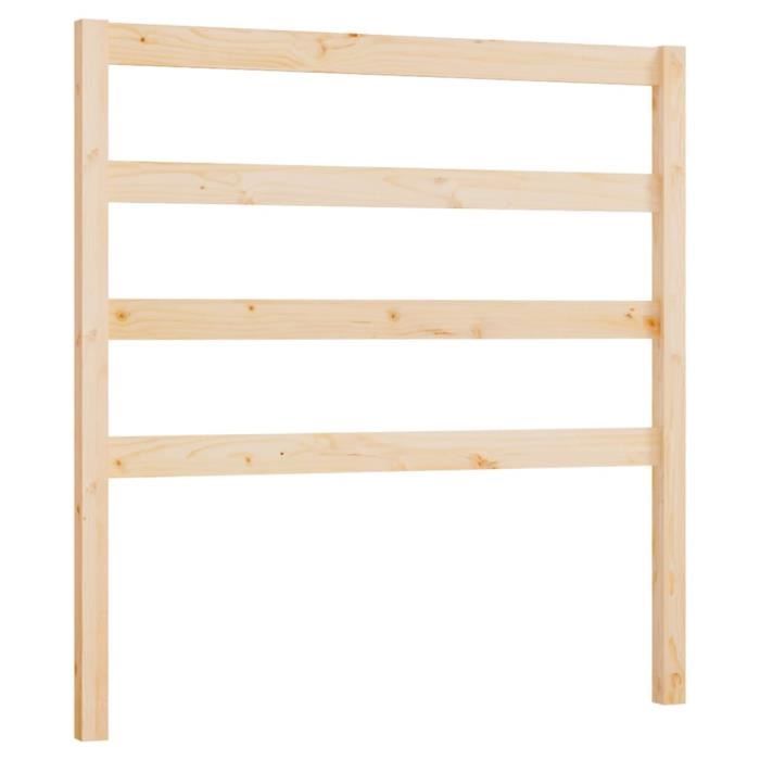 VidaXL Headboard 96x4x100 Cm Solid Pine Wood 817620