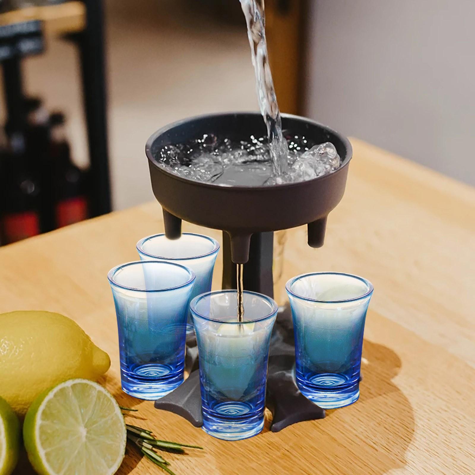 

Акриловые бокалы для вина без ножек и стаканы для воды из небьющегося пластика One Size синий