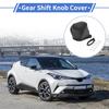 VekAuto Gear Shift Knob Cover for Toyota Artificial Black CH-R 17-21 (1 Set) - Anti-Slip, Leather,