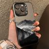 Pouzdro na telefon Pro iPhone 16E Pouzdra Pro iPhone 16 14 13 11 12 Pro Max 7 8 16 Plus XR XS X SE2 Barevný kryt s potiskem horského výhledu
