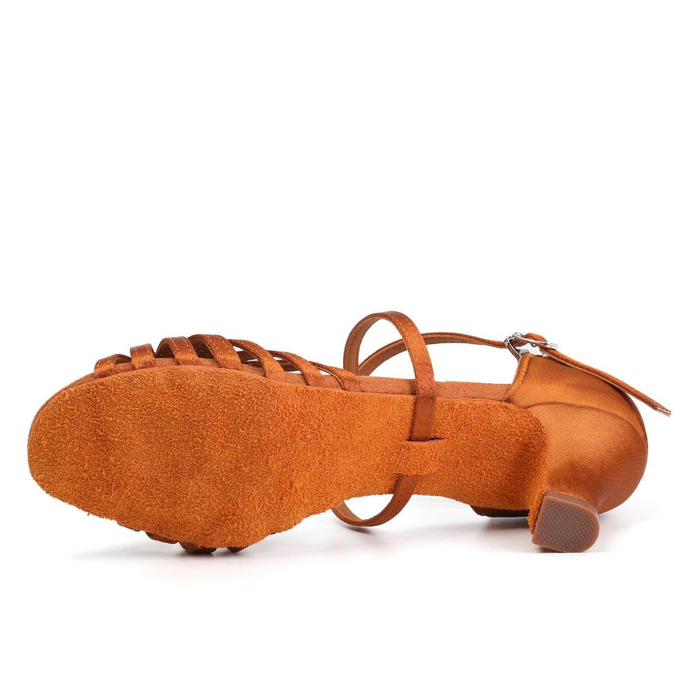 Profesionální dámské boty na latinskoamerické tance Boty na sálový tanec Salsa Sálový střední podpatek 5cm