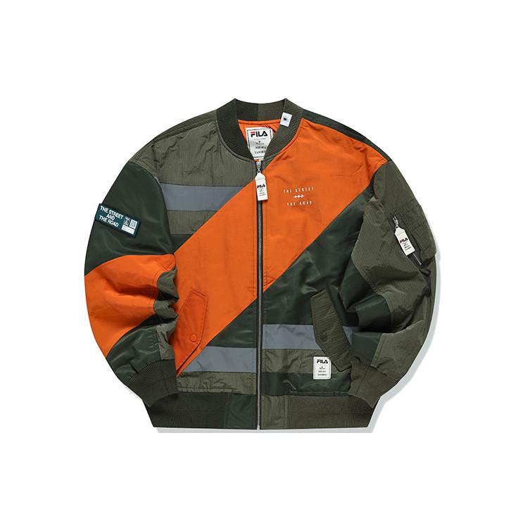 FILA x Mihara Yasuhiro Коллекция-коллаборация MIHARA YASUHIRO Пуховик Мужской Плющево-зеленый F11M143702F-DG XXL