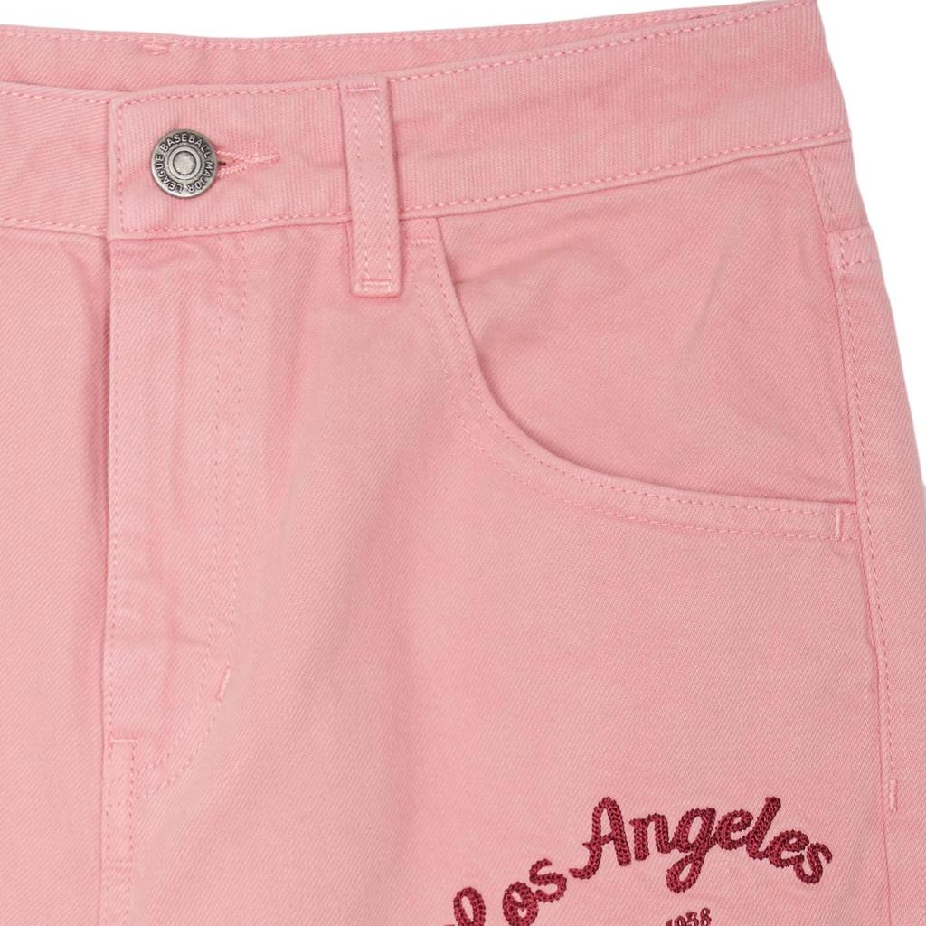 New MLB Los Angeles Dodgers Jeans Women's Pink 3FDPV0144-07PKM