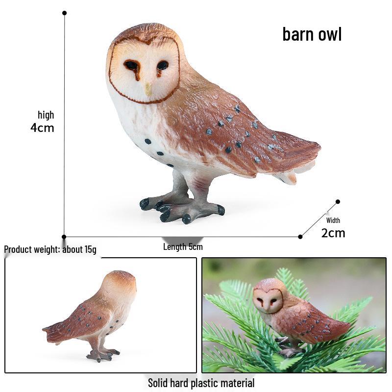 Wild Safari Animal Figurines: Giraffe, Elephant, Rhinoceros, Brown Bear, Tiger, Lion, Leopard, Hippopotamus - Solid Cognitive Toys